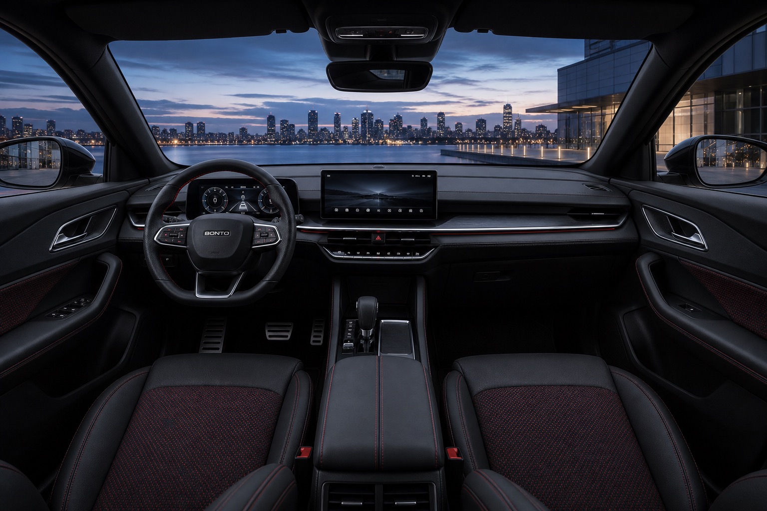 Bonto Atlas B dashboard and cockpit
