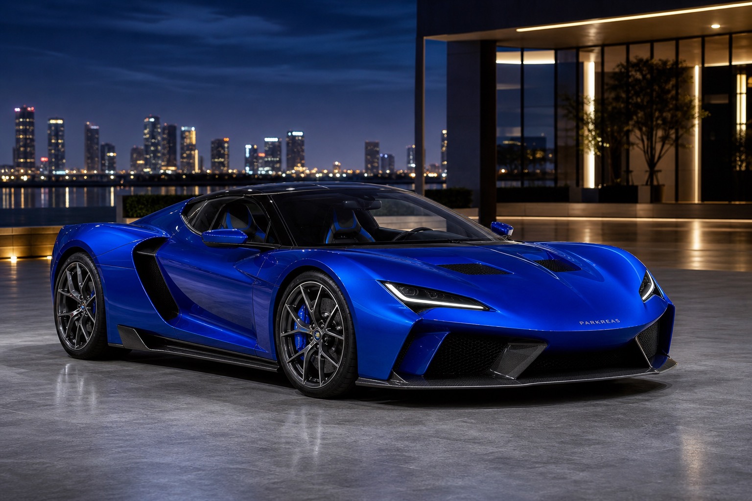Parkreas PR-9, a fictional sports car