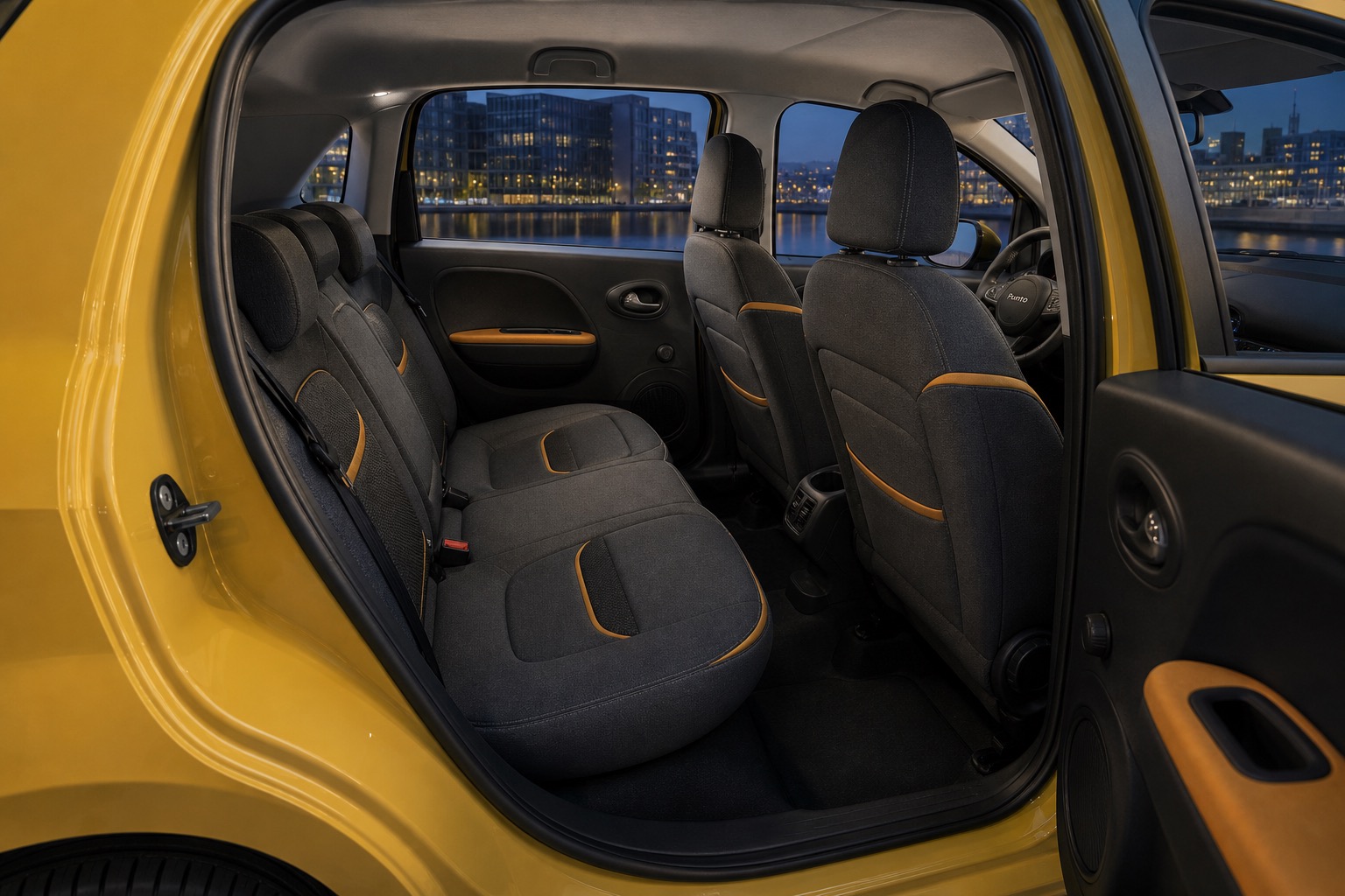 Punto Via X front seats