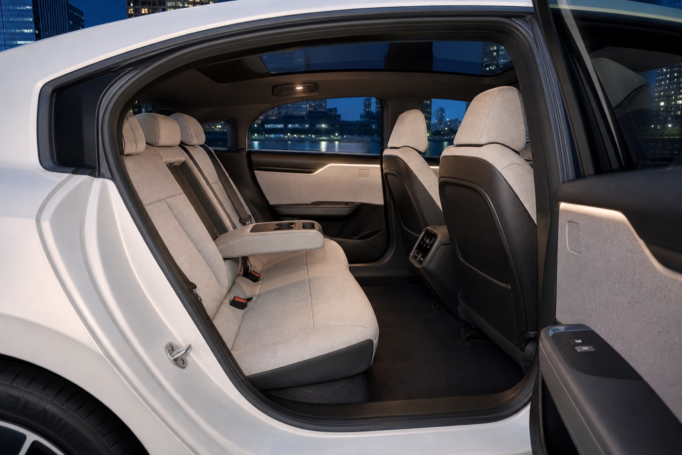 ToyoKo Kairo S1 front seats, warm stone textile