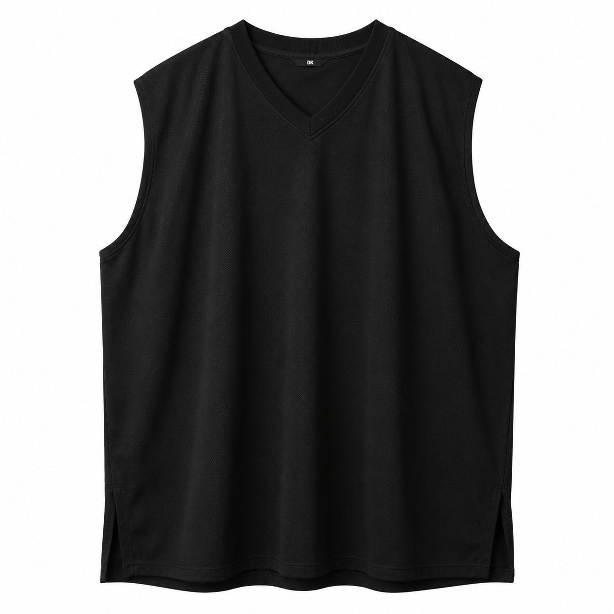 DopamineKart V-Neck Muscle Tank — Black
