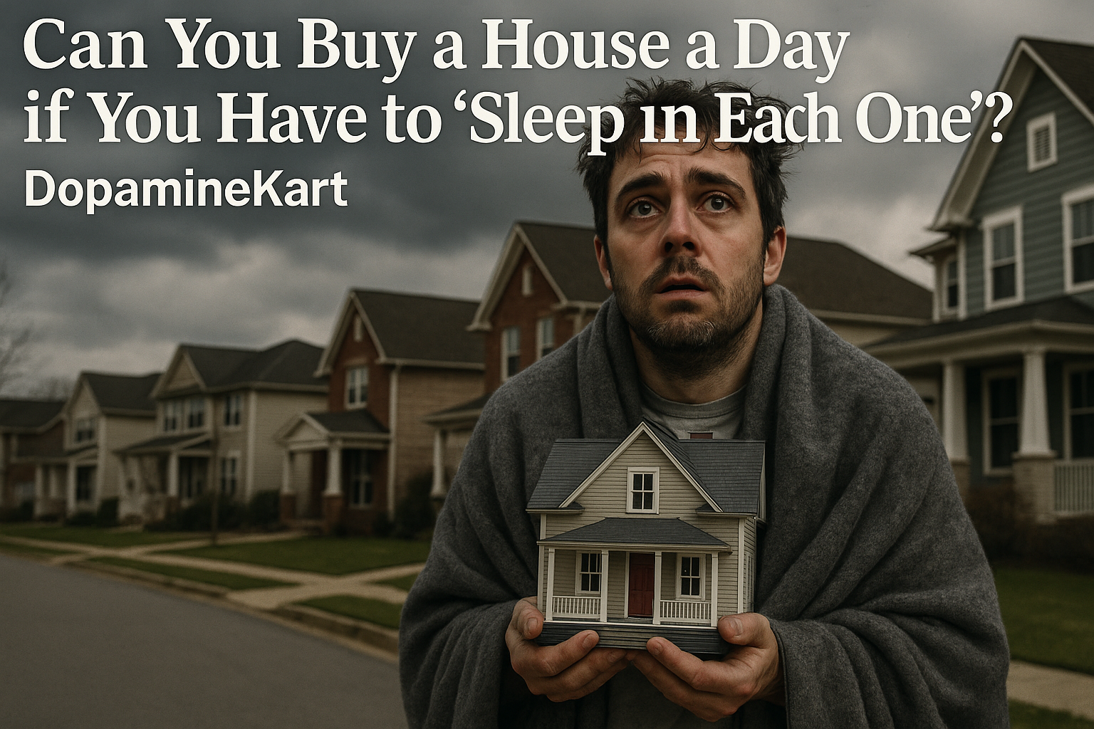 Can You Buy a House a Day if You Have to "Sleep in Each One"?