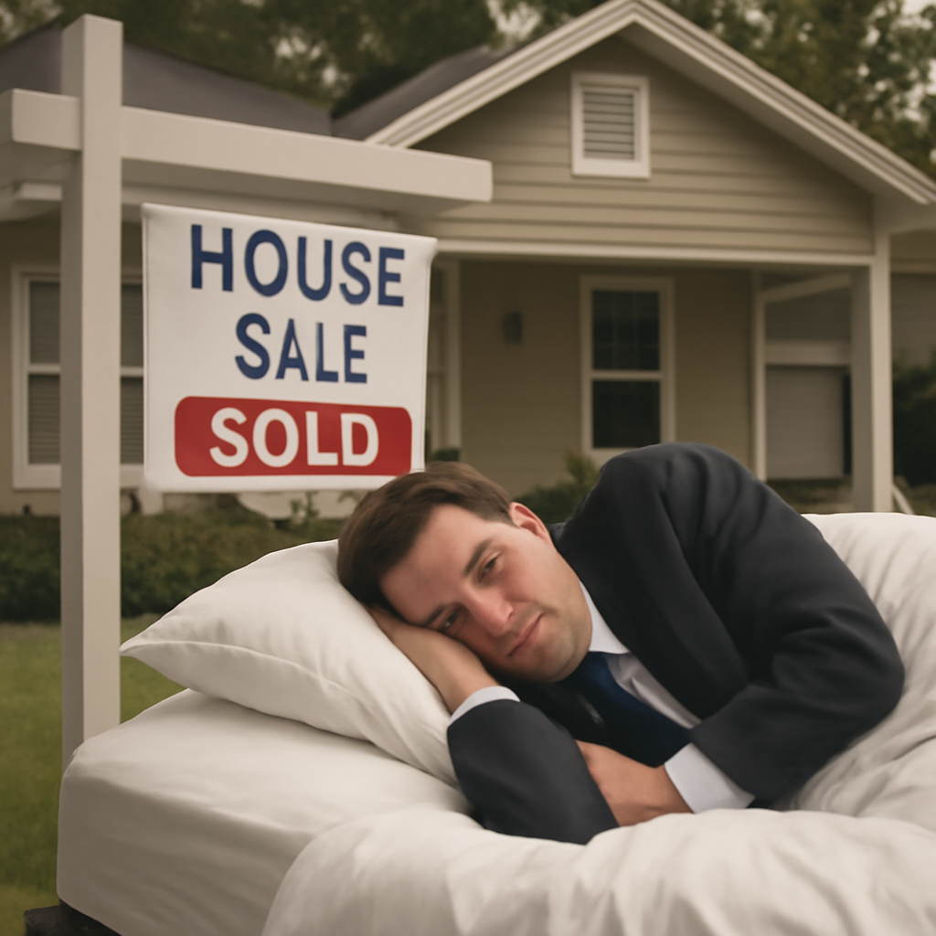 Can You Buy a House a Day if You Have to "Sleep in Each One"?