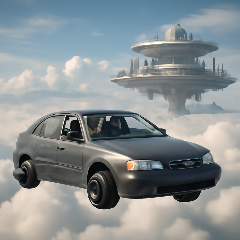 The "Cloud Class" Commuter Cars for Your Floating City in the Sky
