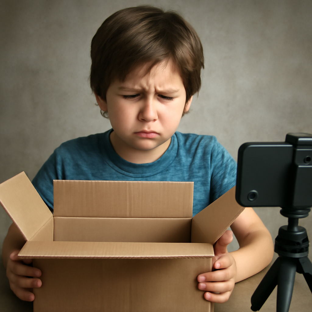 The Great Unboxing Paradox: Gen Alpha Films Boxes That "Never Arrive"