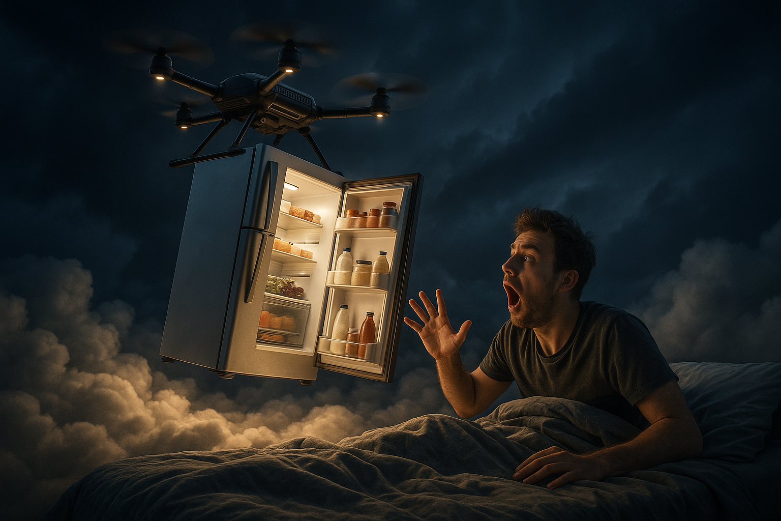 NomNomNever's "Reverse Delivery" Sends Your Fridge Into Your Dreams