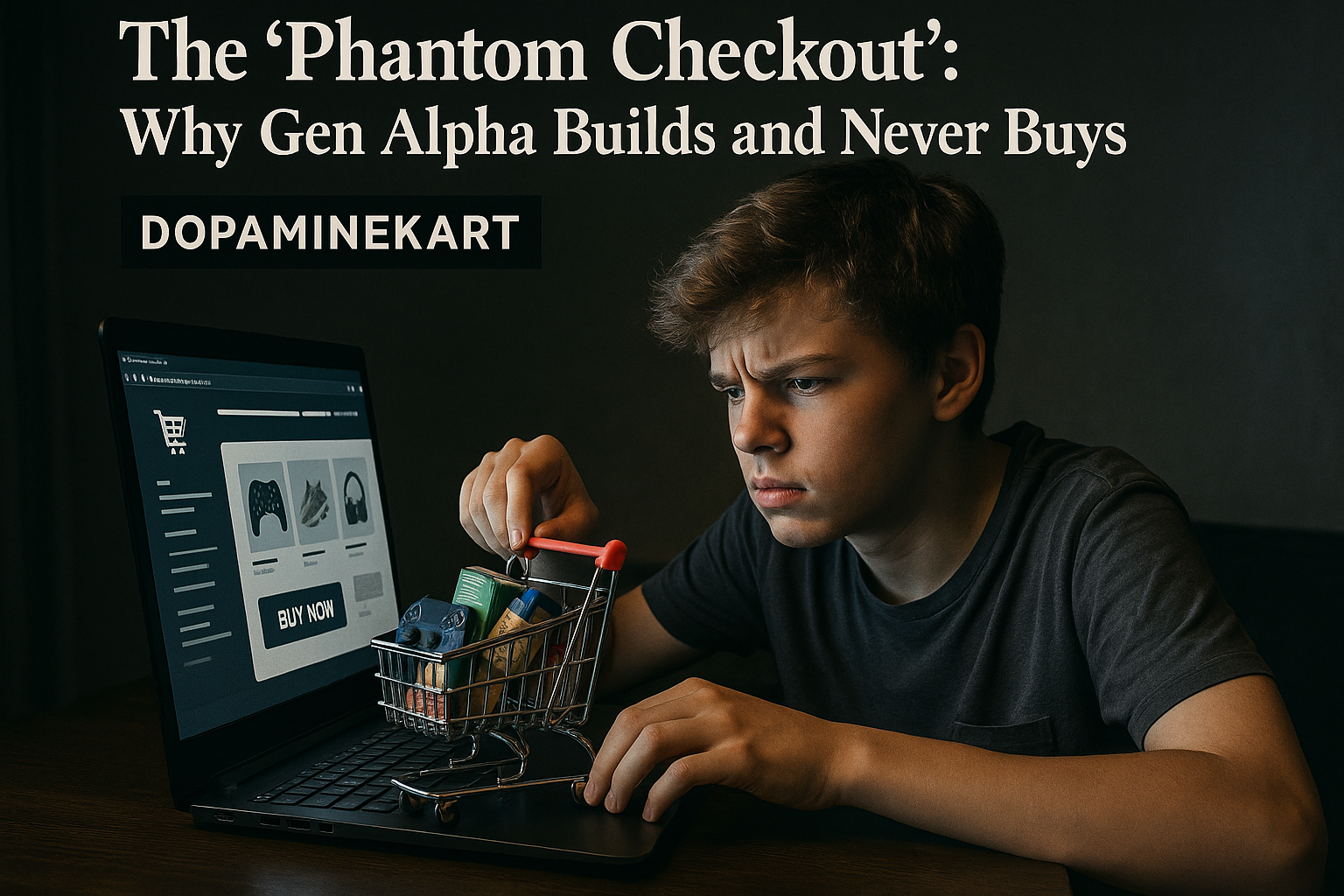 The "Phantom Checkout": Why Gen Alpha Builds and Never Buys
