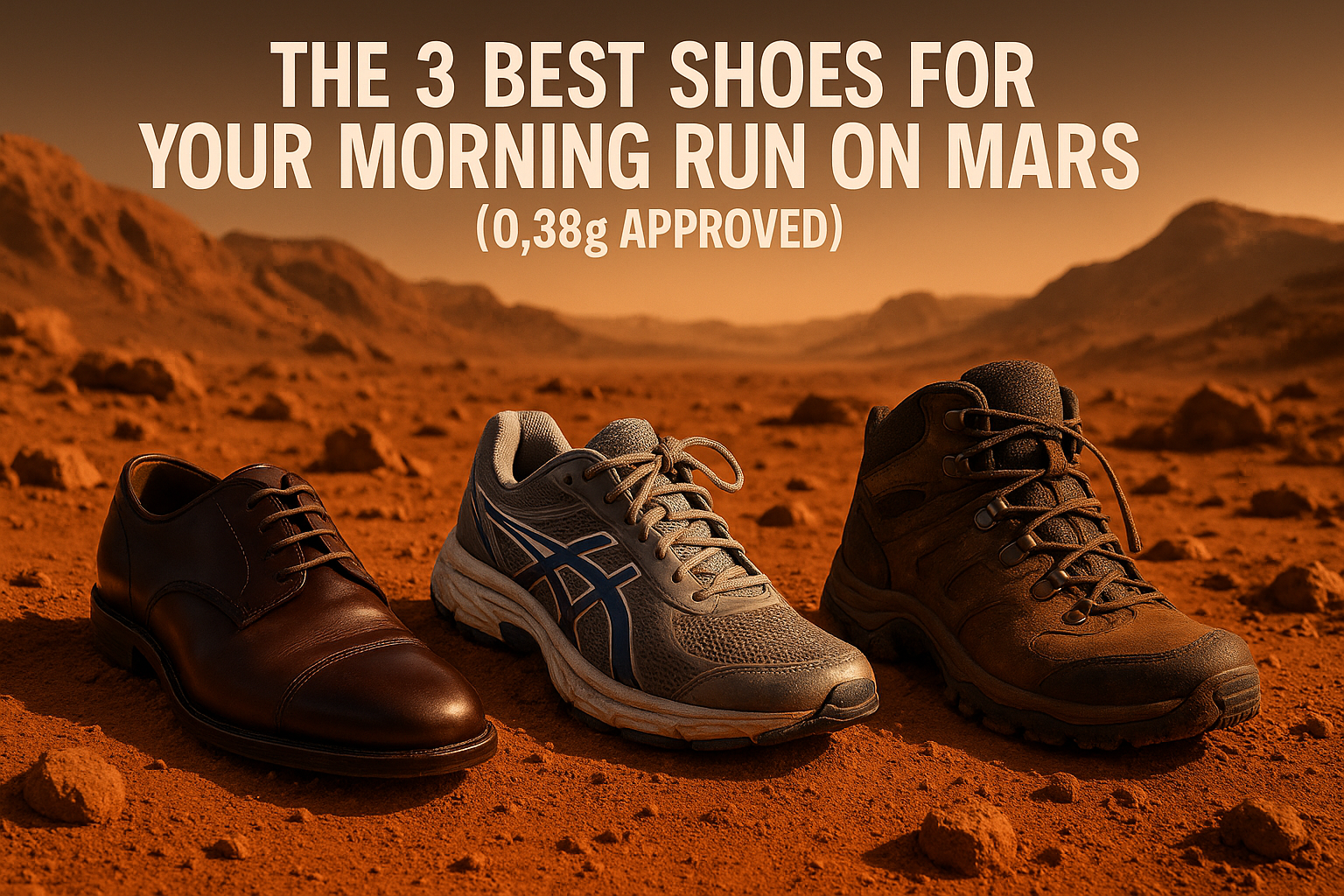 The 3 Best Shoes for Your Morning Run on Mars (0.38g Approved)