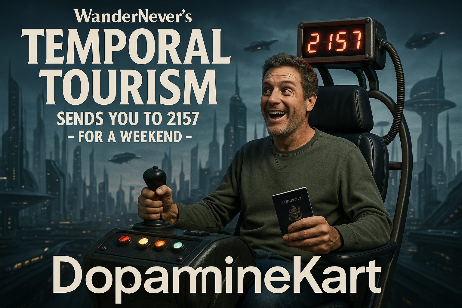 WanderNever's "Temporal Tourism" Sends You to 2157 — For a Weekend