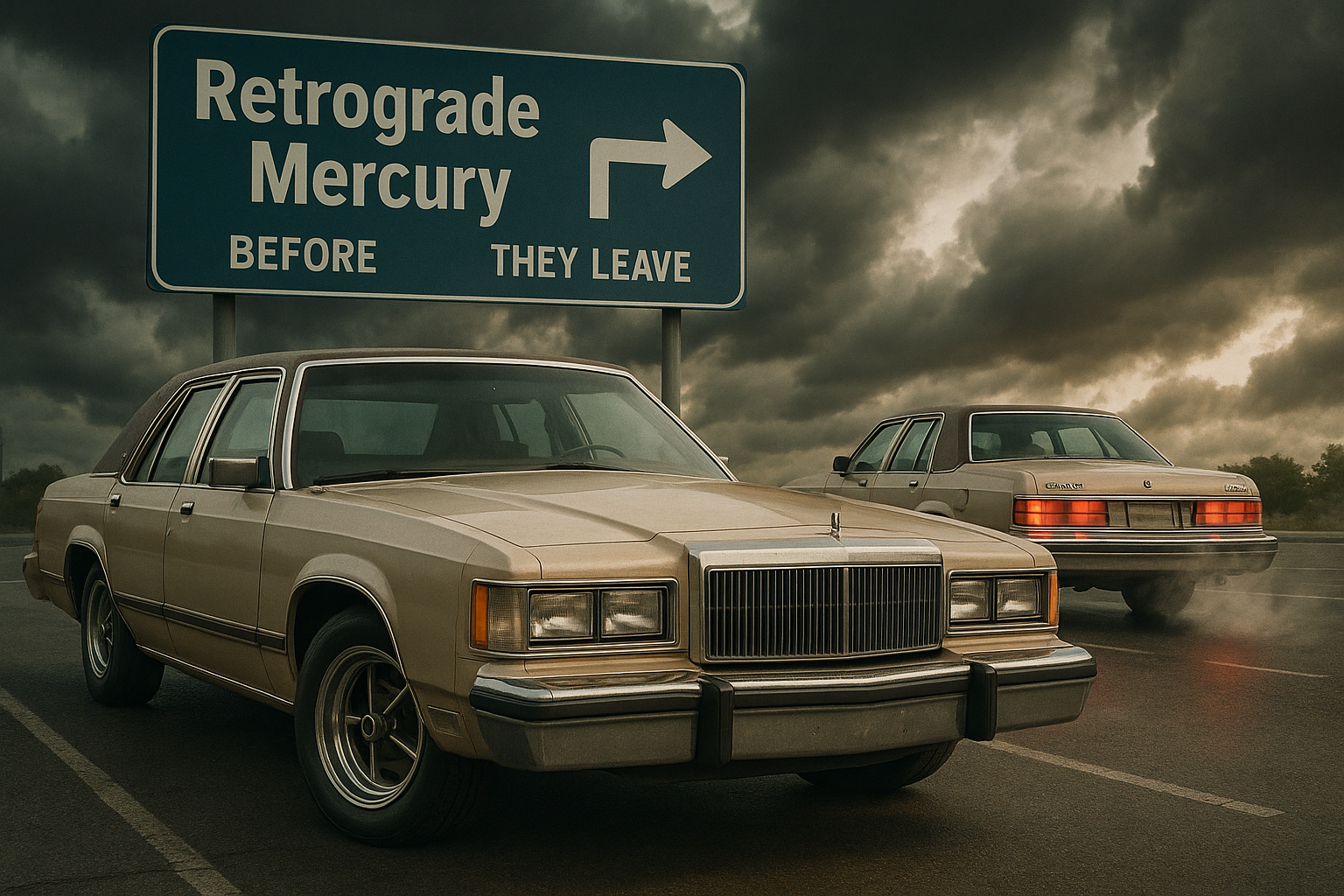 WheelDream's "Retrograde Mercury" Cars Arrive Before They Leave