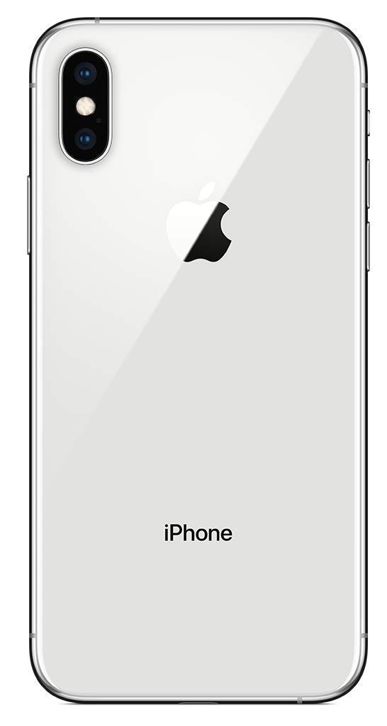 Apple iPhone XS, US Version, 512GB, Silver - Unlocked (Renewed)