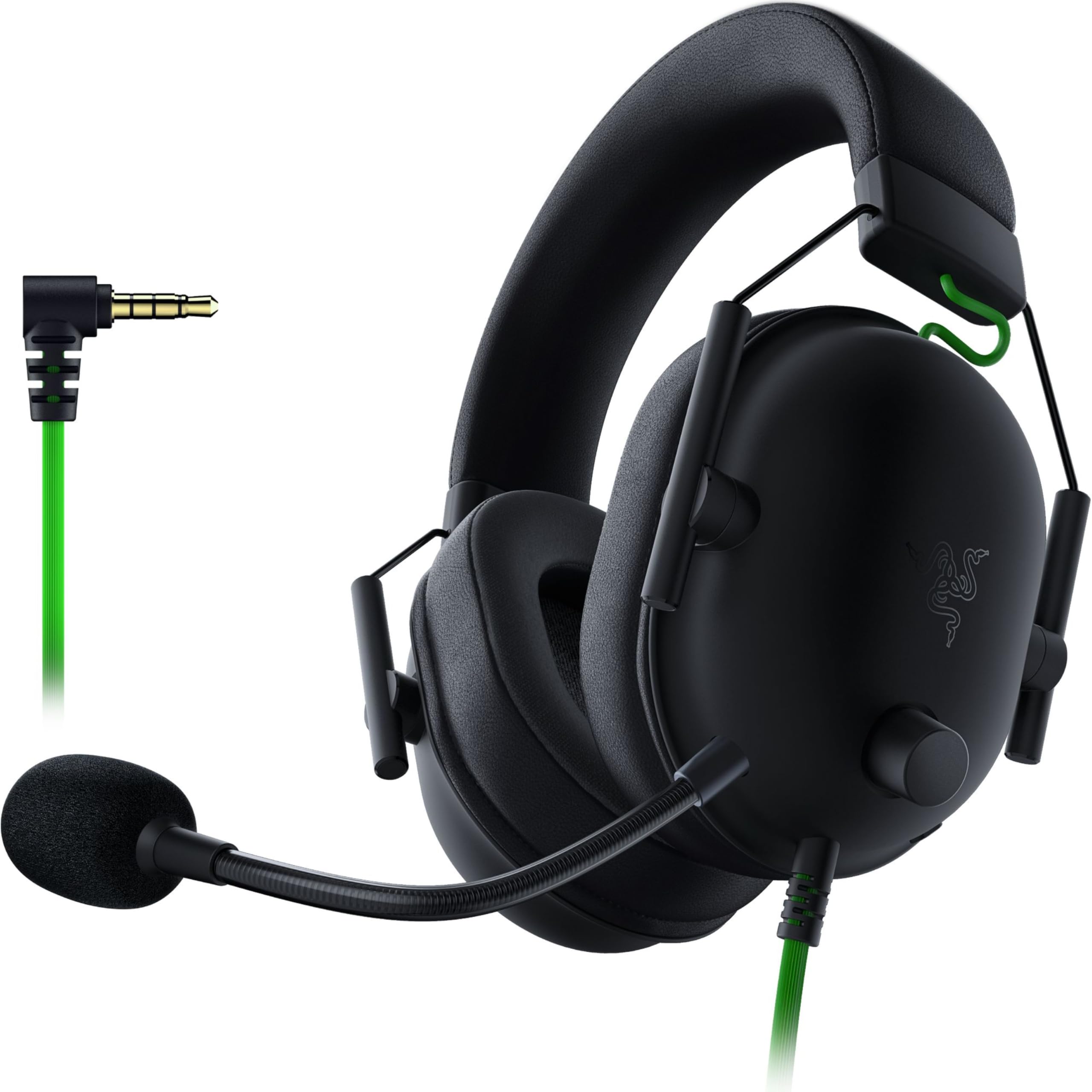 Razer BlackShark V2 X Gaming Headset: 7.1 Surround Sound - 50mm Drivers - Memory Foam Cushion - For 