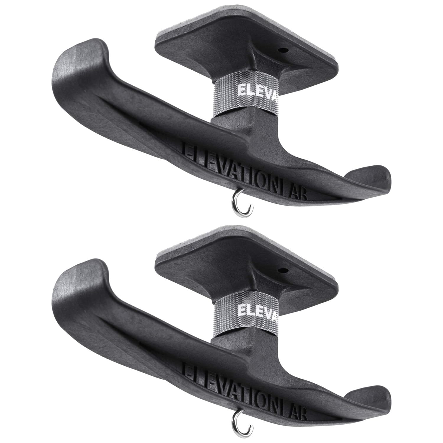 Elevation Lab The Anchor Pro (2-Pack) - Extra Strong Under-Desk Headphone Stand Mount with Built-in 