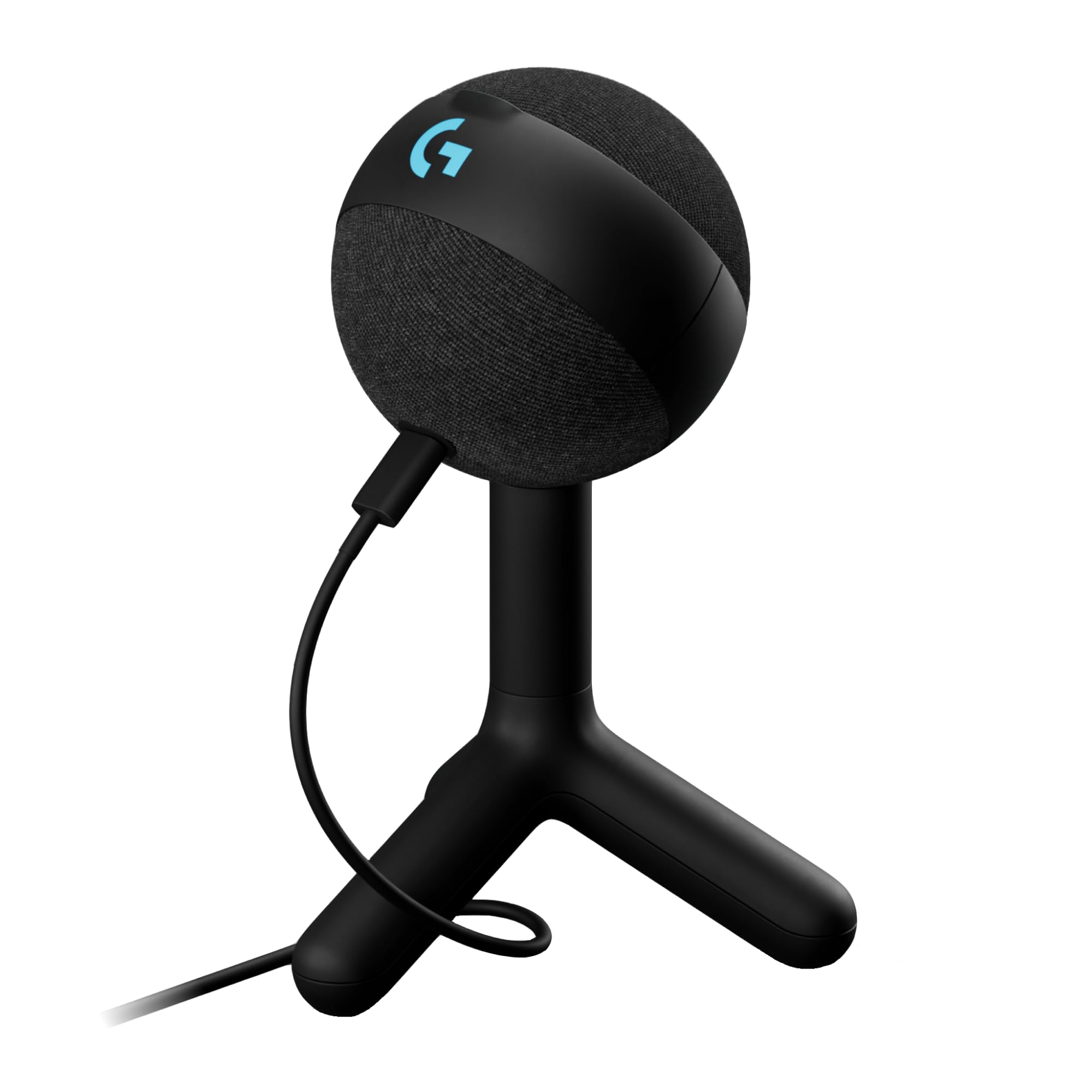 Logitech G Yeti Orb Condenser RGB Gaming Mic with LIGHTSYNC, USB Mic for Streaming, Cardioid for PC/