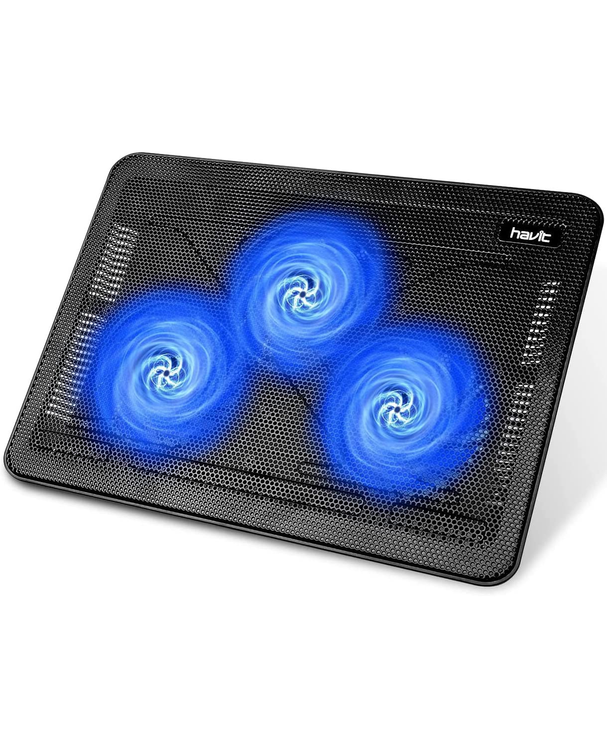 havit HV-F2056 Laptop Cooling Pad for 15.6-17 Inch Laptops, Black