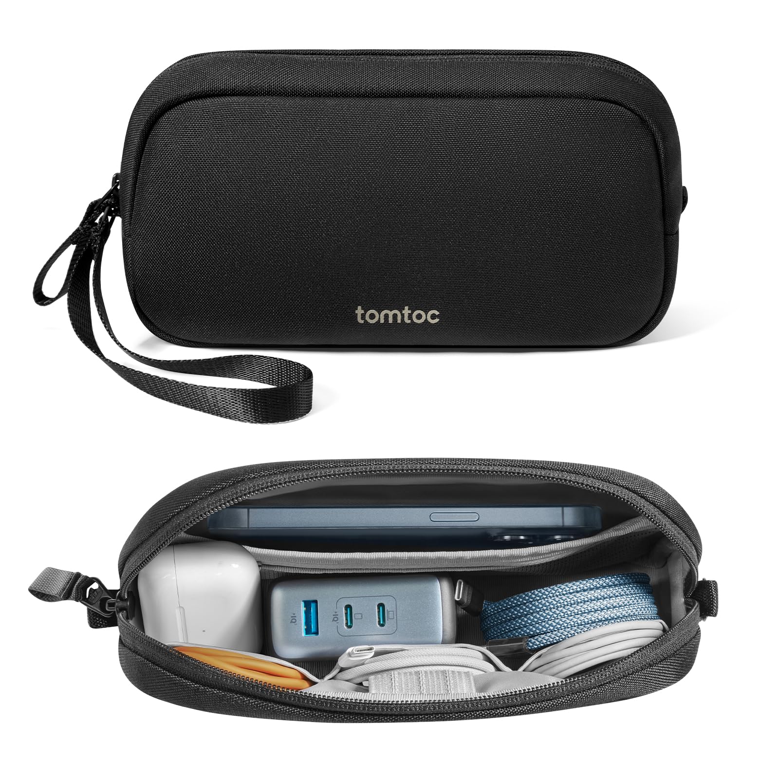 tomtoc Electronics Organizer Travel Case, Cable Organizer for Essentials