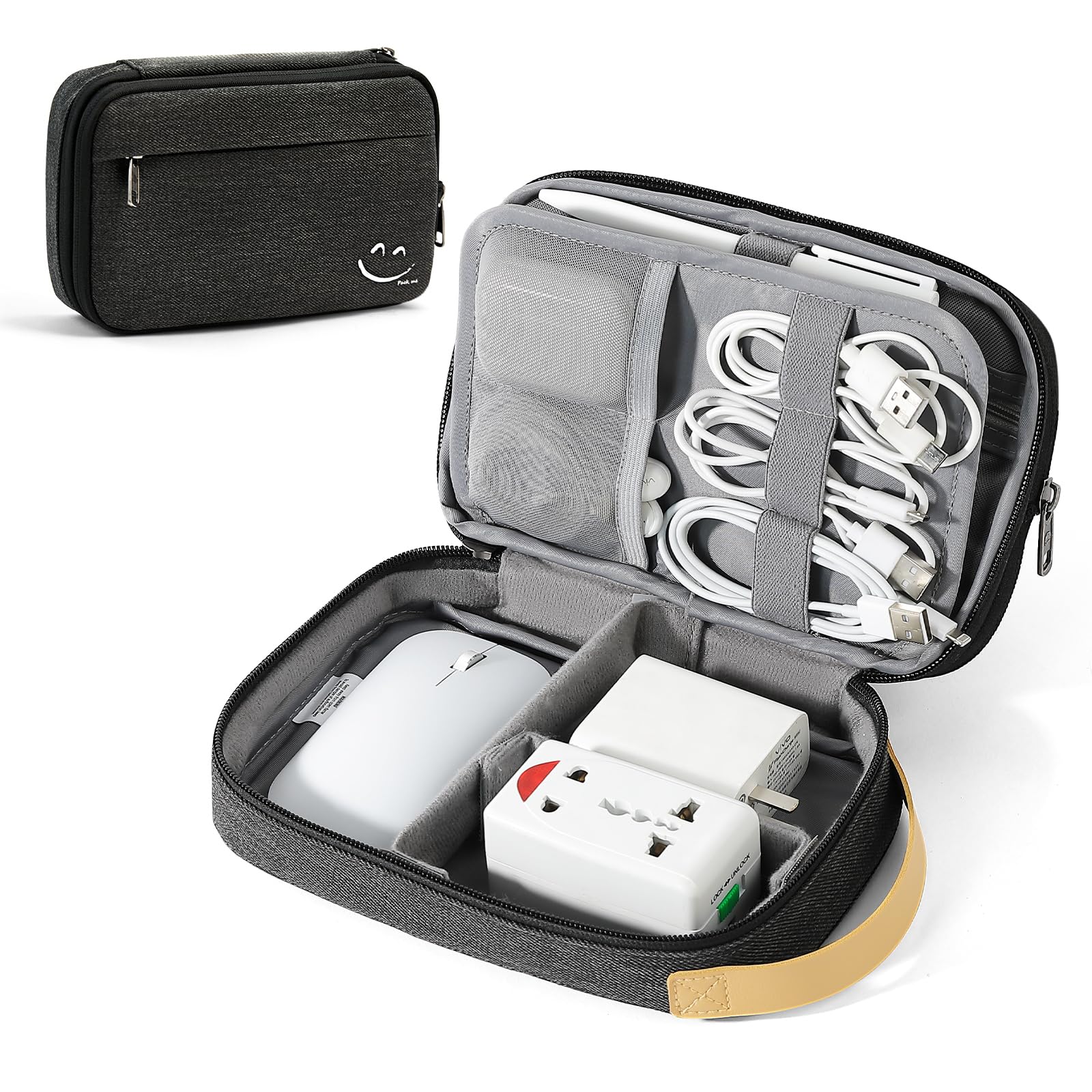 Travelkin Cord Organizer Travel, Electronics Organizer Bag for Essentials