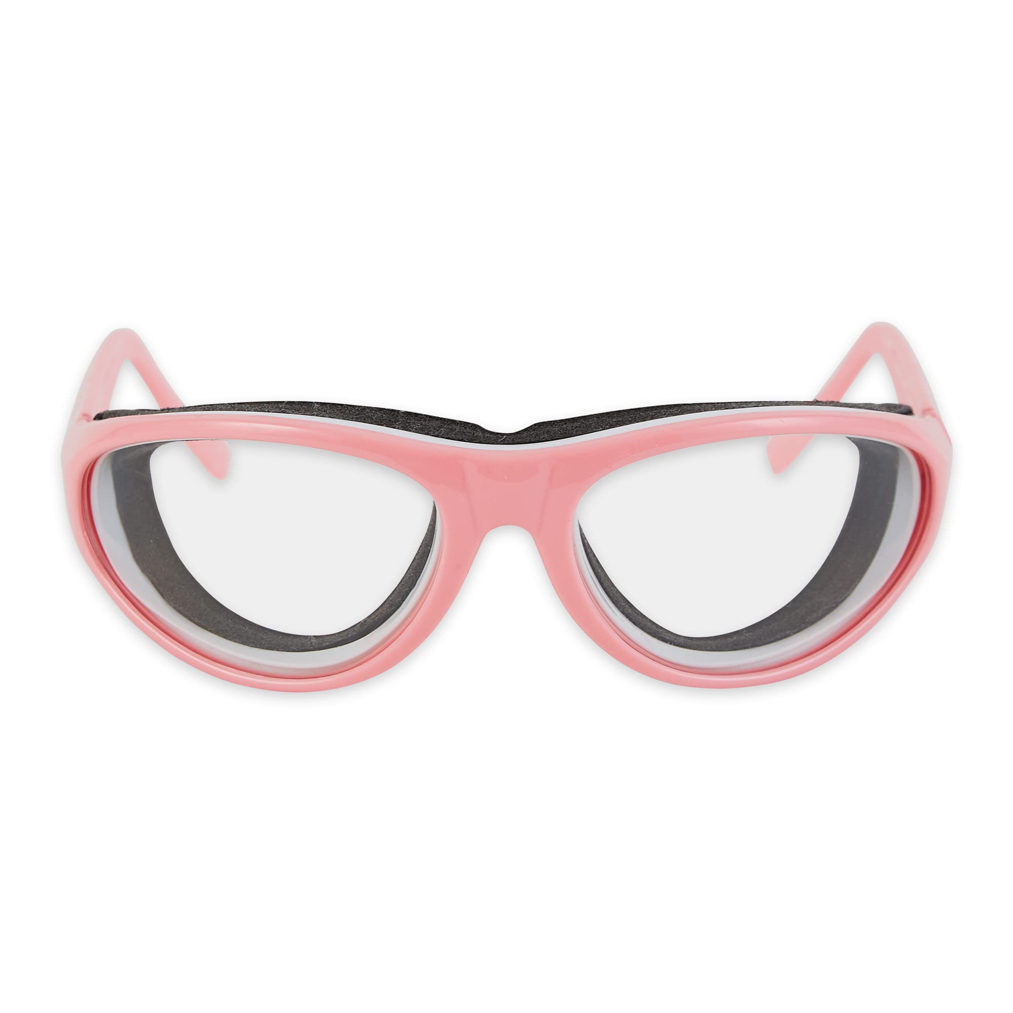 RSVP International Onion Goggles, Fog Free Lenses, Safely Prepare Food Without Tears, One Size, Pink