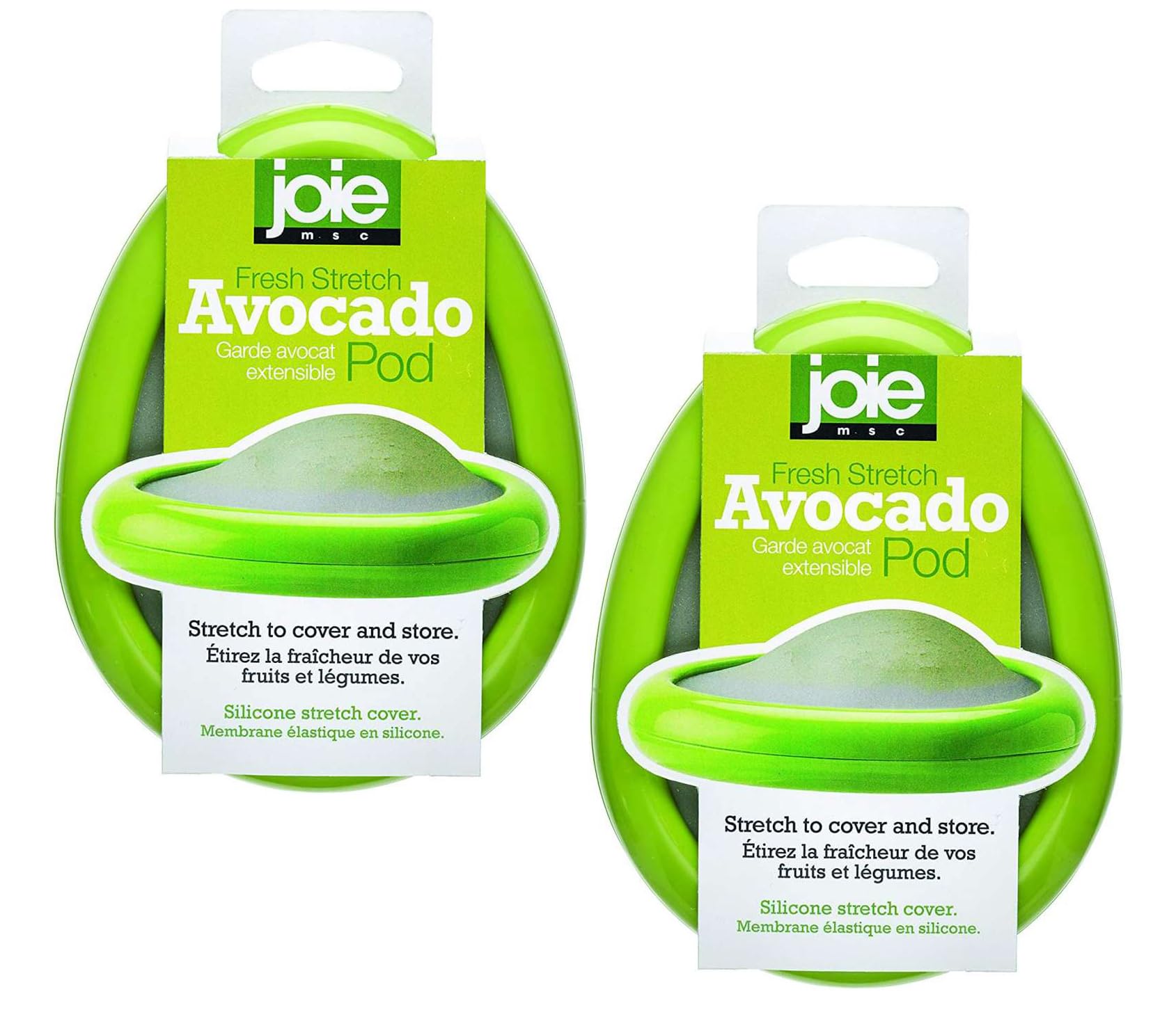 Joie Avocado Stretch Pod, Keep Avocadoes Fresh Longer, Refrigerator Storage, Produce Organization, G