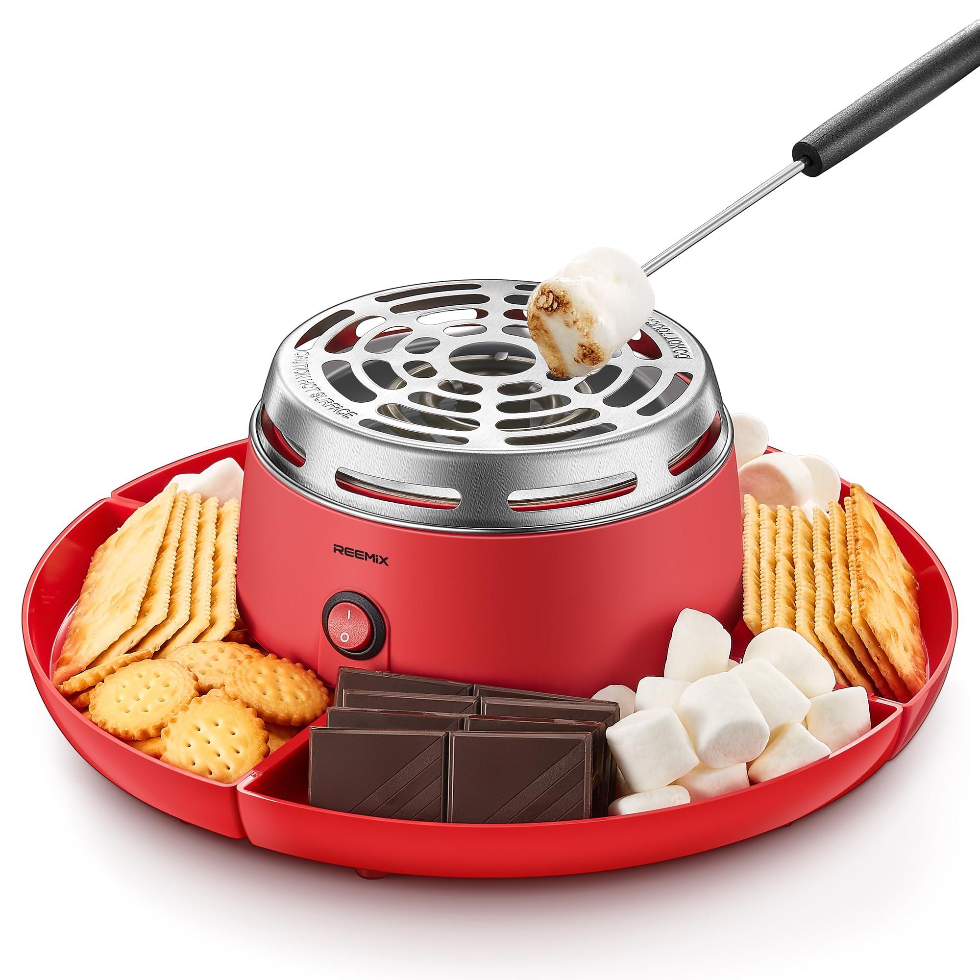 S'mores Maker, Reemix Flameless Electric Marshmallow Roaster