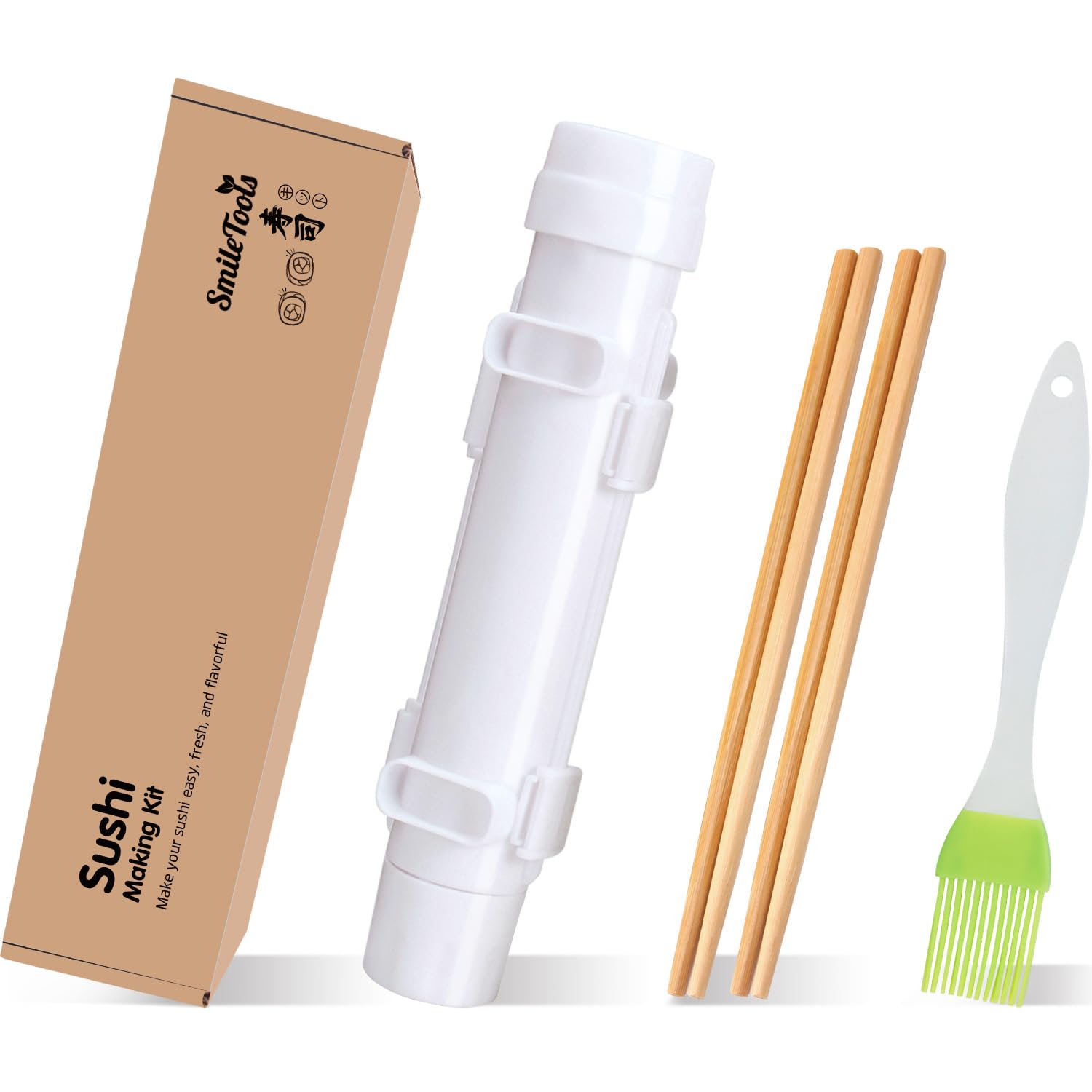 Sushi Making Kit, Food Grade Sushi Bazooka, Sushi Roller