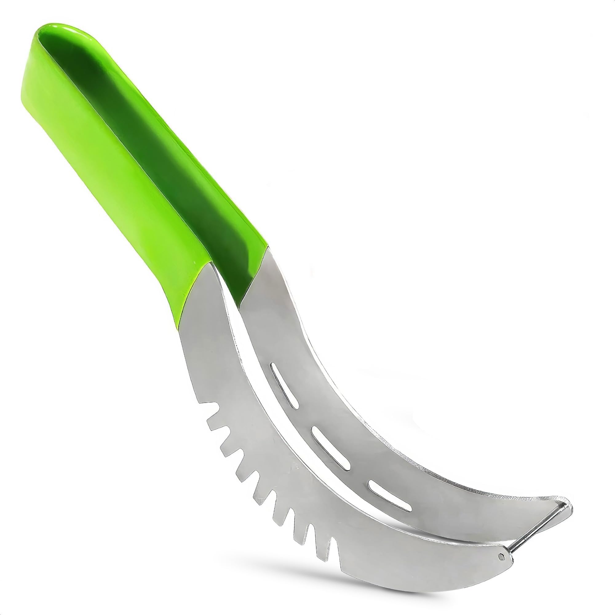 Watermelon Slicer Cutter Tool, Stainless Steel, Easy Grip, Durable