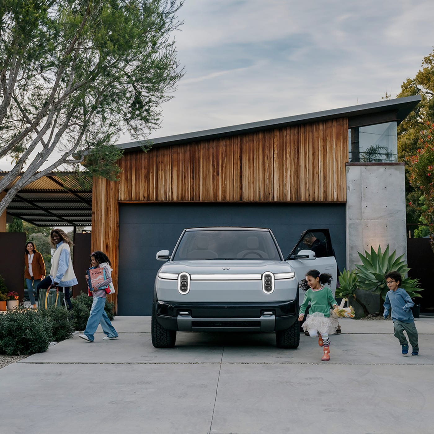 Rivian R2 electric SUV, official press photograph.
