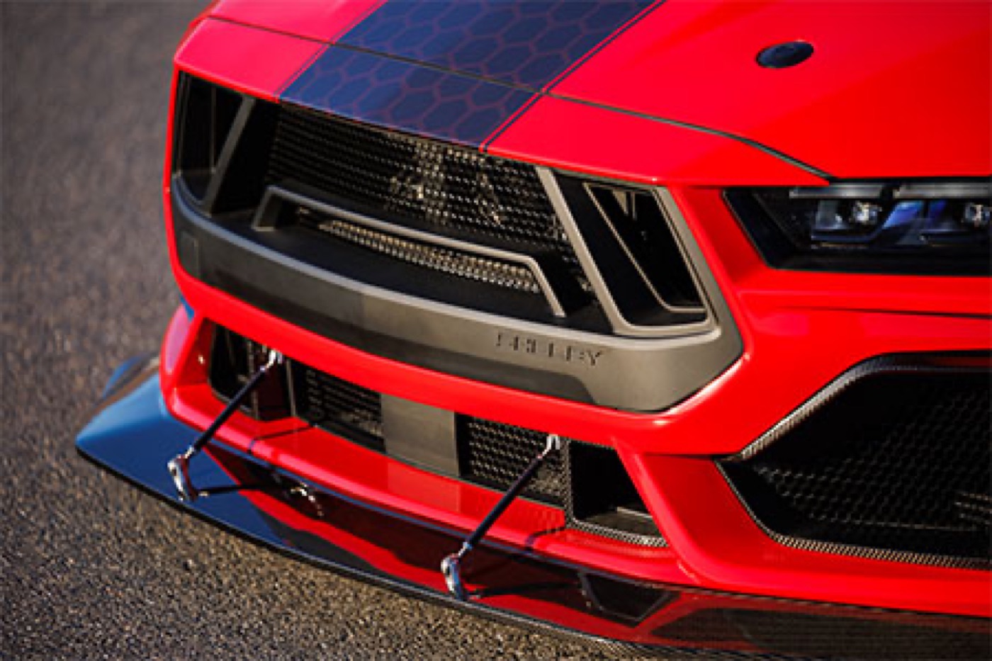 2026 Shelby Super Snake-R carbon fiber styling detail, official Shelby American press photography.