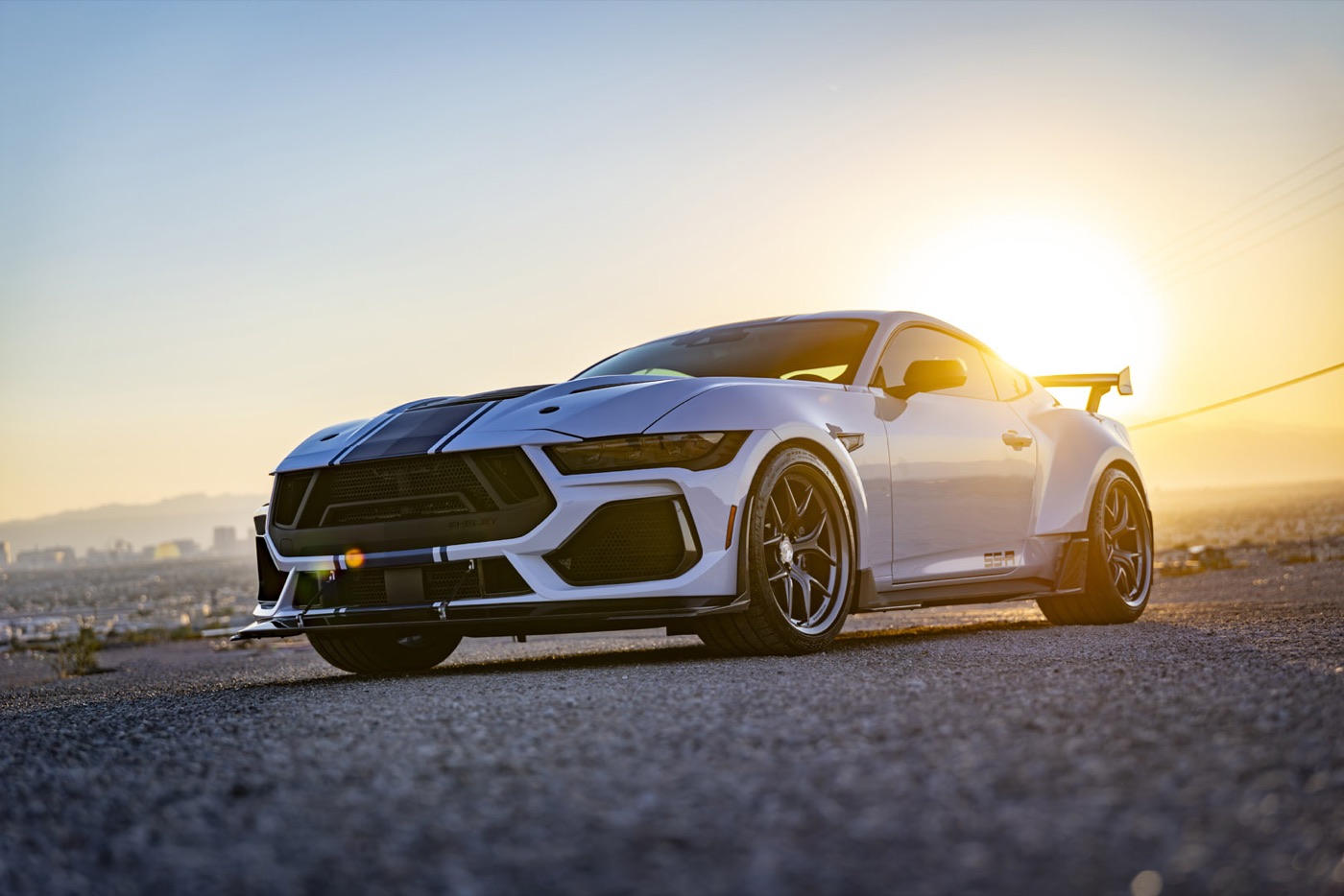 2026 Shelby Super Snake-R exterior, official Shelby American press photography, shot 1.