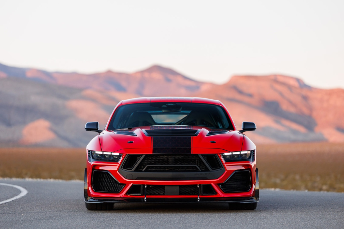 2026 Shelby Super Snake-R exterior, official Shelby American press photography, shot 2.