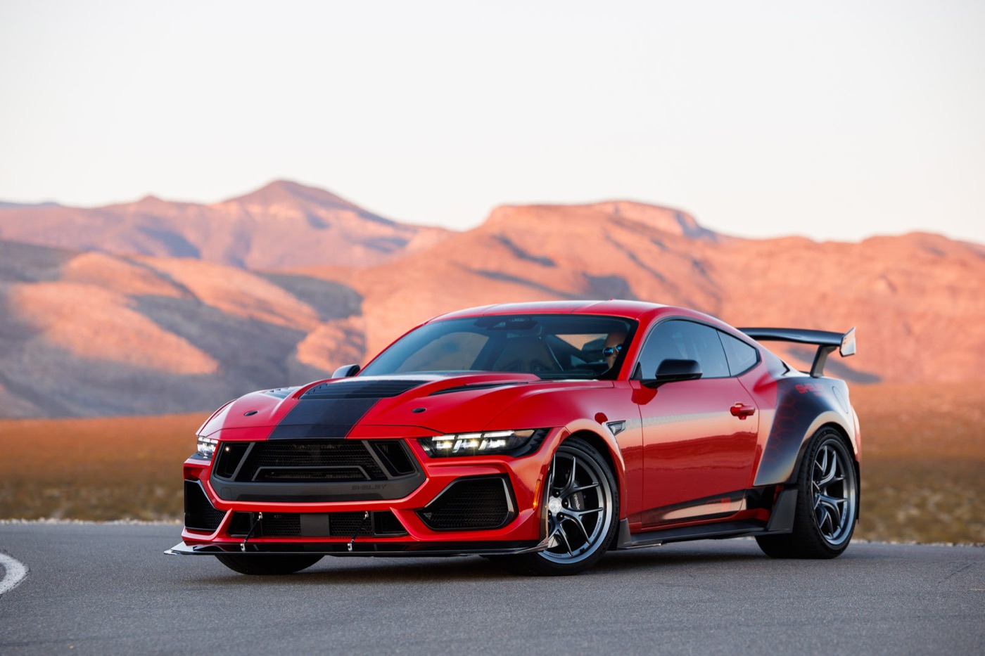 2026 Shelby Super Snake-R exterior, official Shelby American press photography, shot 6.