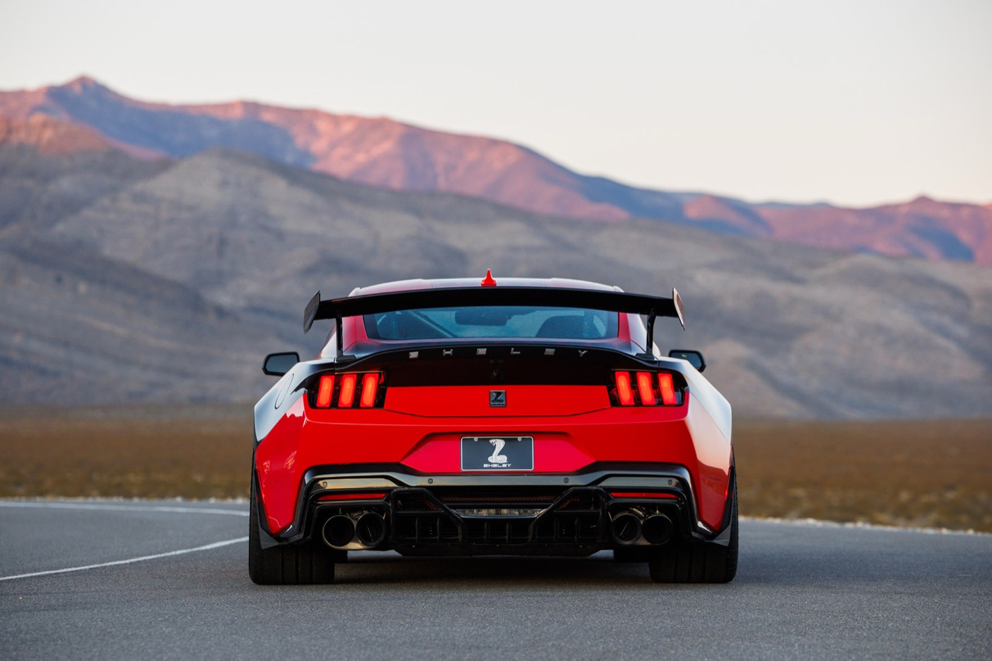 2026 Shelby Super Snake-R exterior, official Shelby American press photography, shot 7.