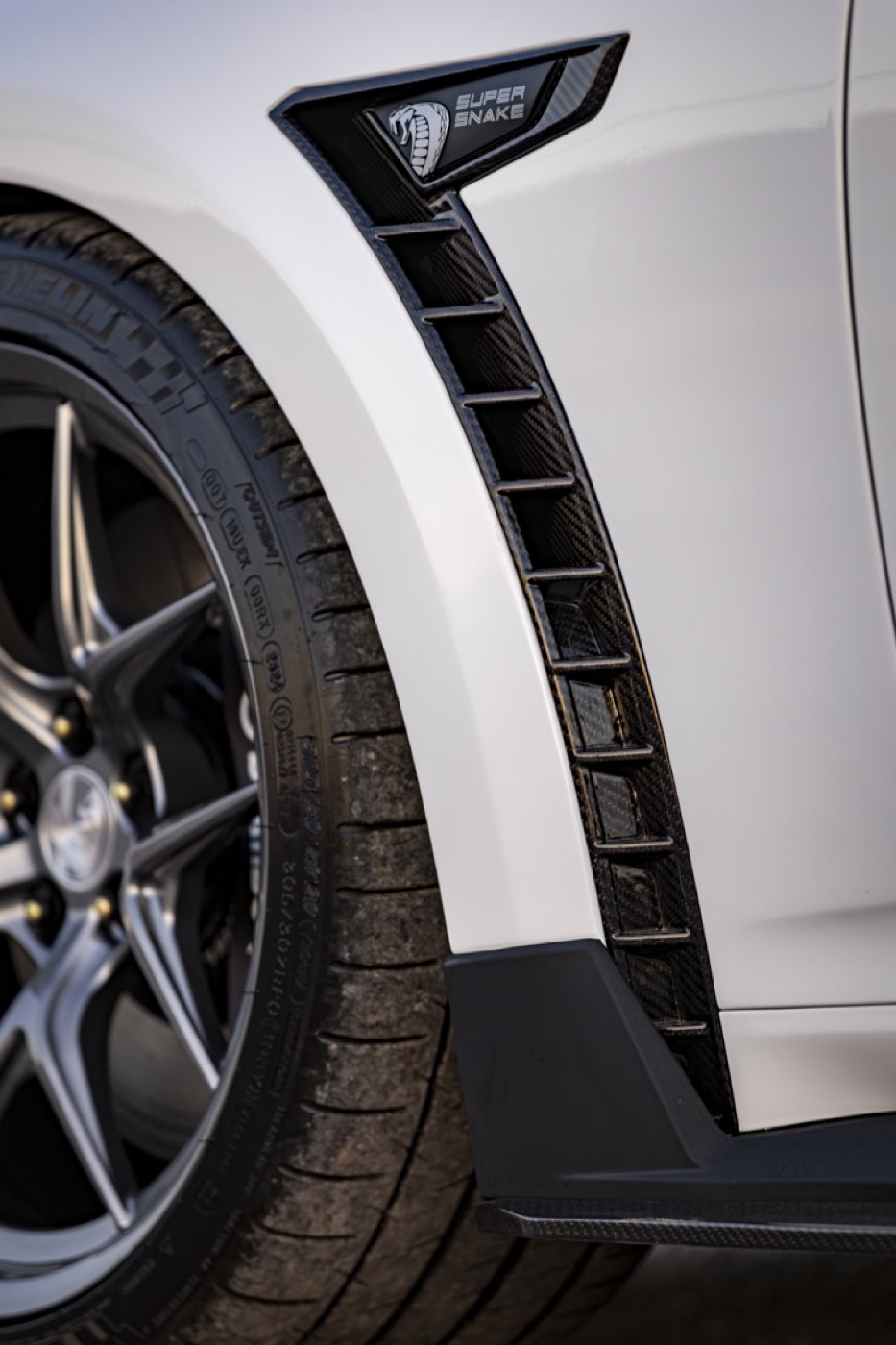 2026 Shelby Super Snake-R exterior, official Shelby American press photography, shot 12.