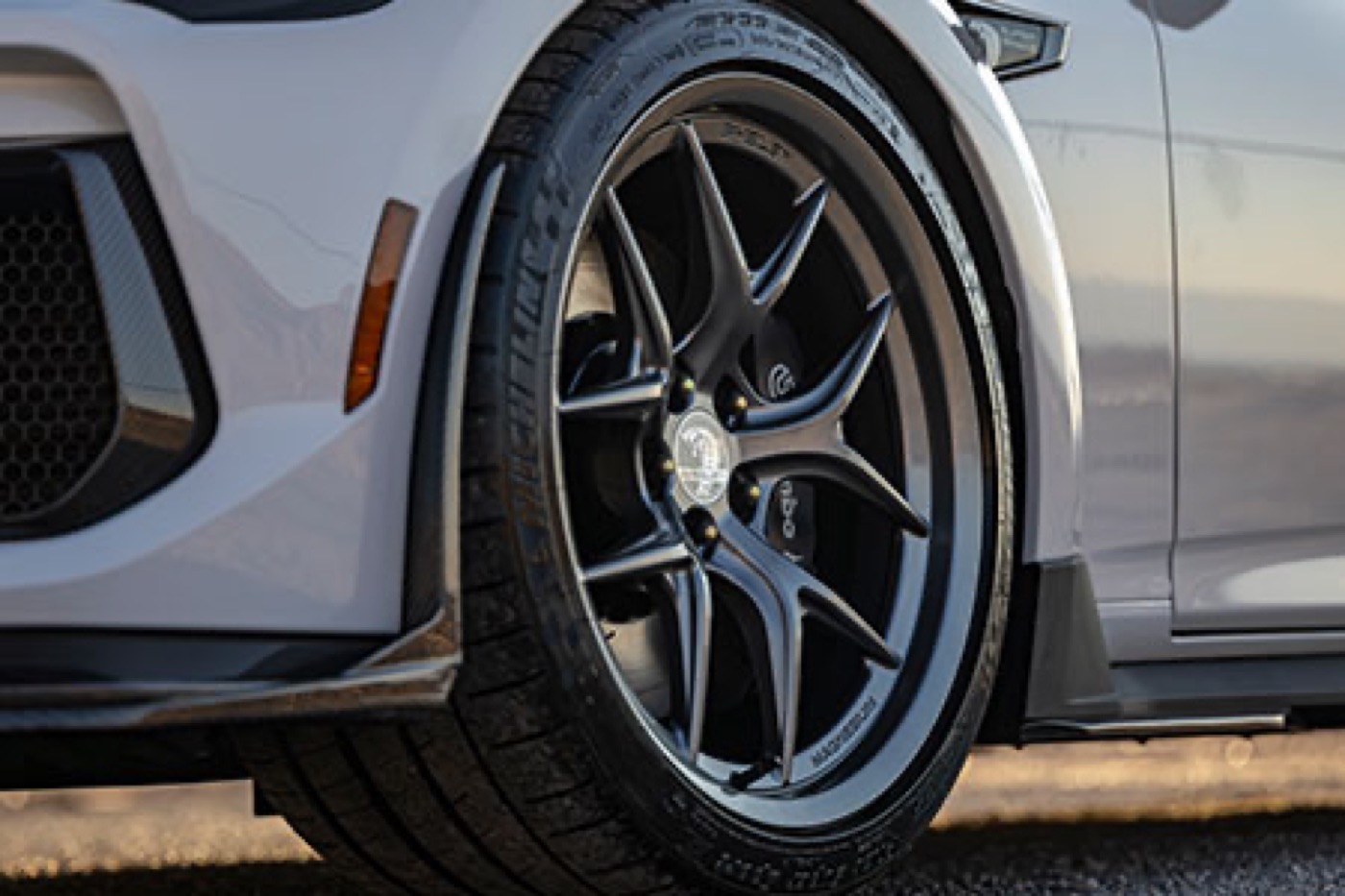 2026 Shelby Super Snake-R forged magnesium wheel, official Shelby American press photography, shot 2.