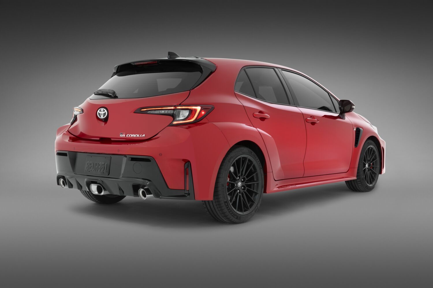 2026 Toyota GR Corolla, studio front view detail.