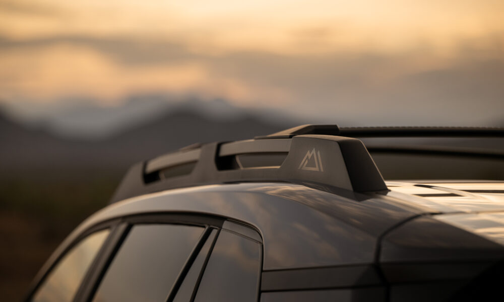 2026 Toyota RAV4 Hybrid Woodland, exterior detail, official press photograph.