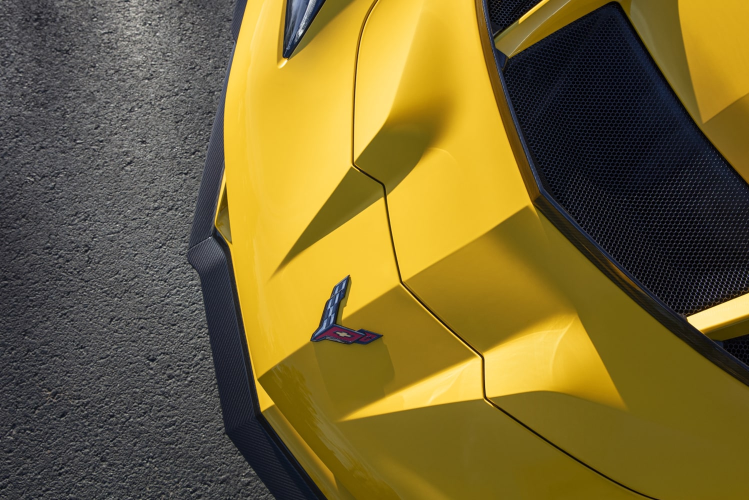 2027 Chevrolet Corvette ZR1 aerodynamic detail.