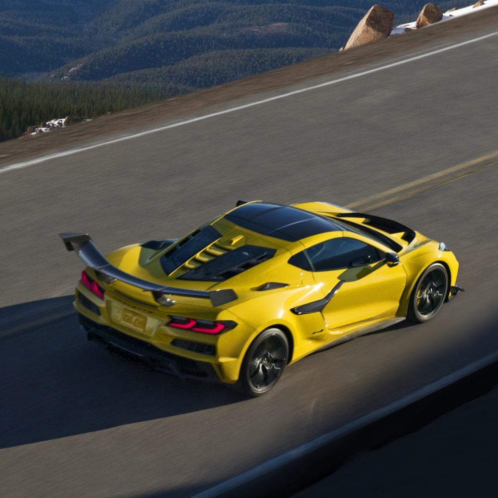 2027 Chevrolet Corvette ZR1 performance detail shot.