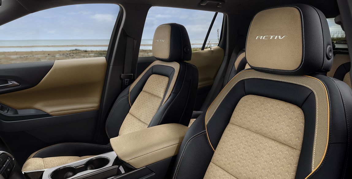 2027 Chevrolet Equinox interior detail.
