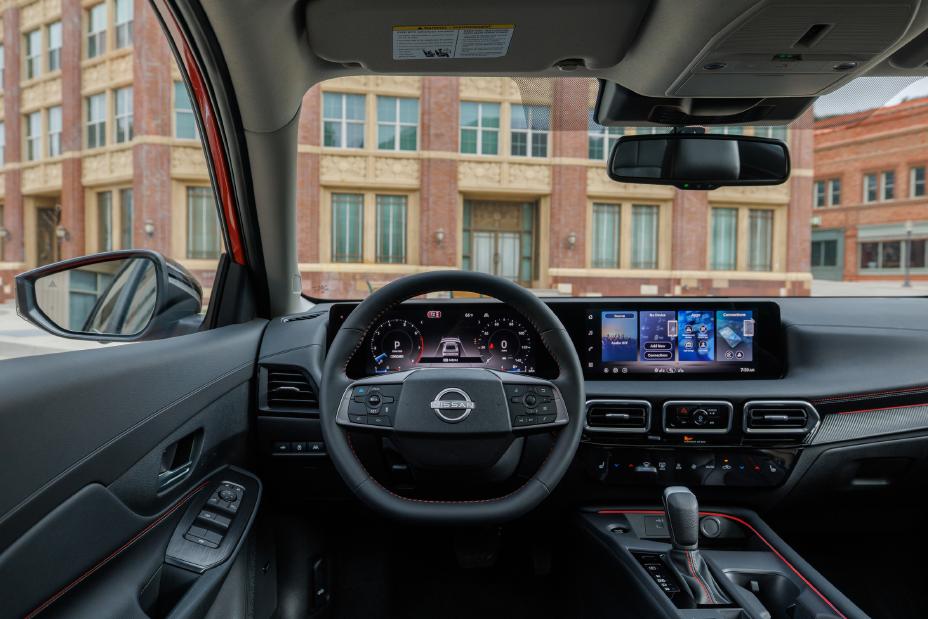 2026 Nissan Sentra interior cockpit, official Nissan press photograph