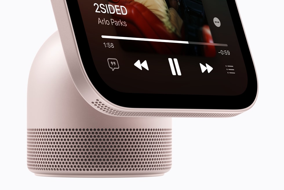Apple HomeView's custom-engineered acoustic system
