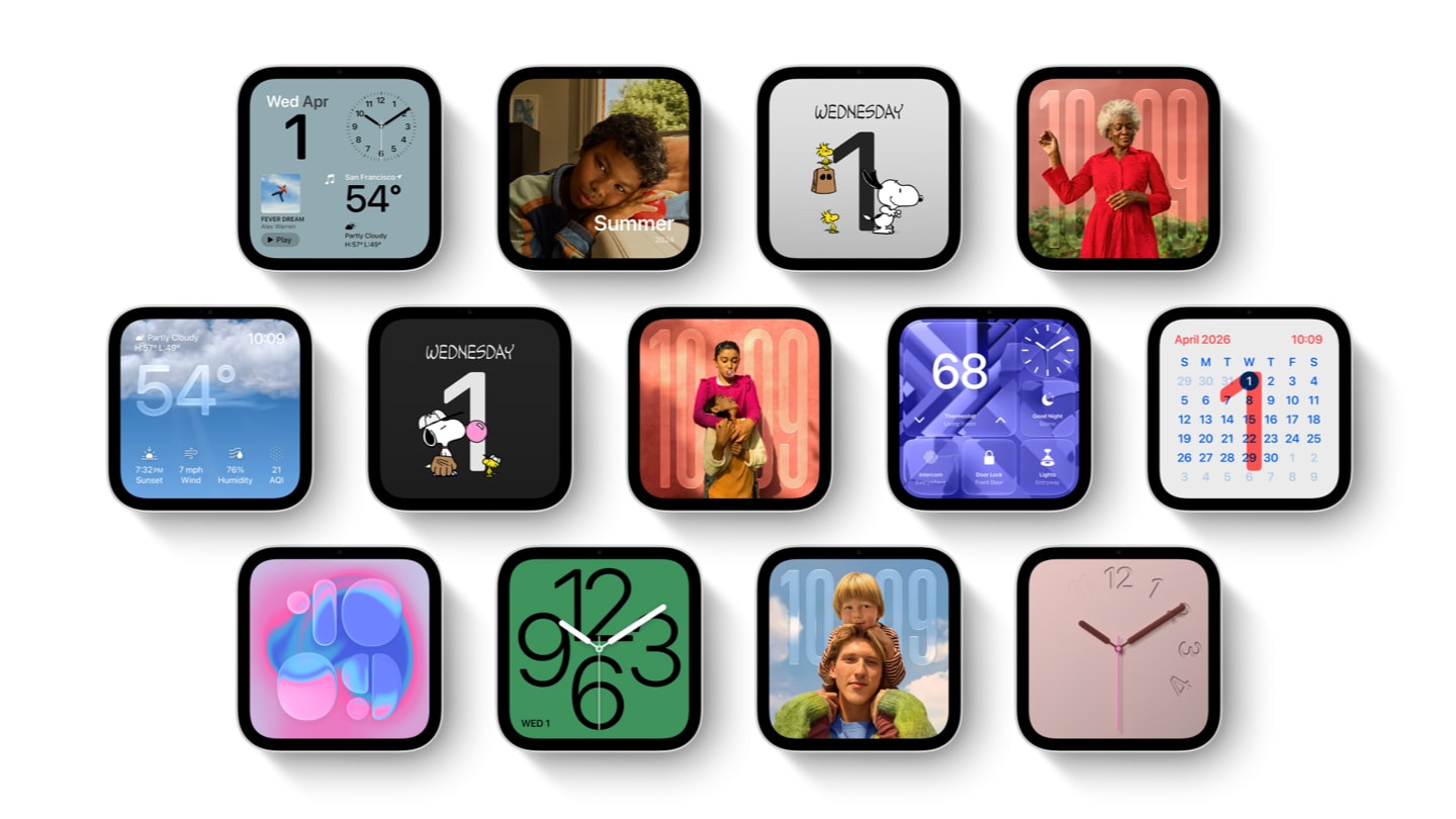 Apple HomeView recognizing a collection of different faces
