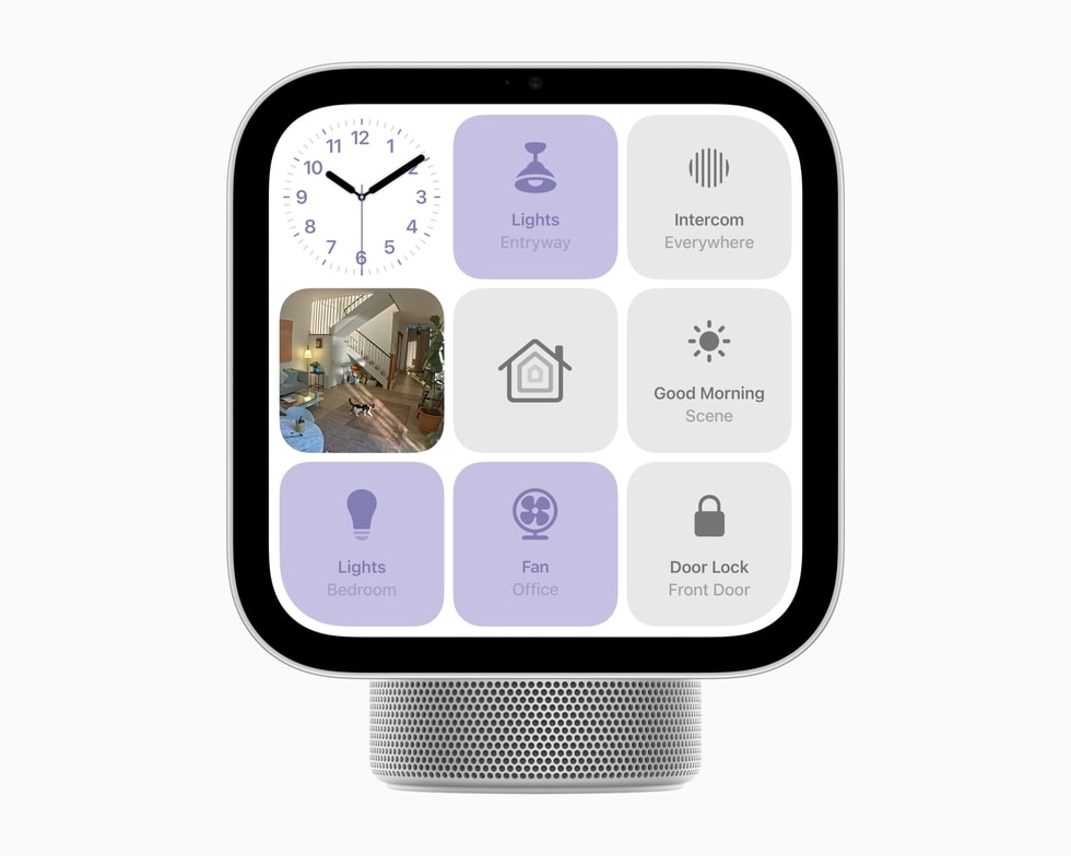 Touch controls for the smart home on Apple HomeView