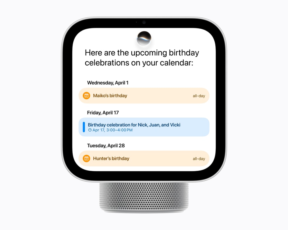 Apple HomeView using personal context from a paired iPhone