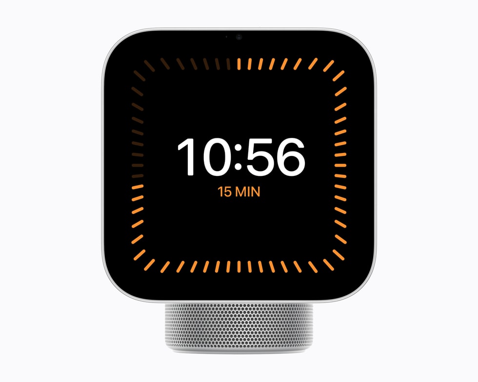 A kitchen timer running on Apple HomeView