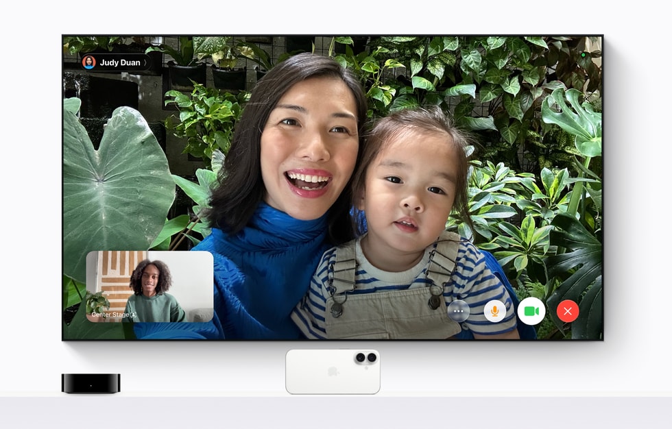 FaceTime on Apple TV 4K
