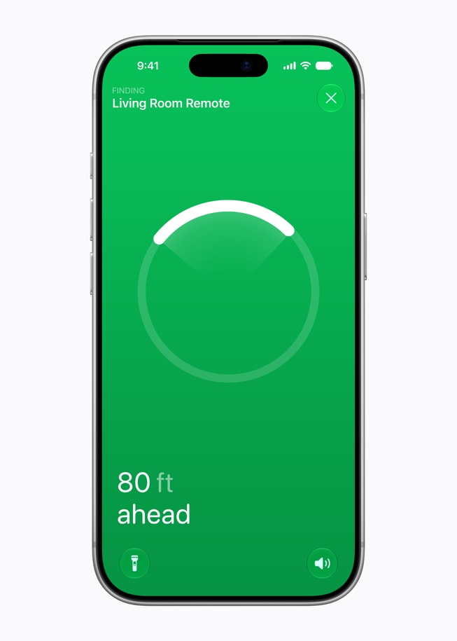 The new Siri Remote with Precision Finding