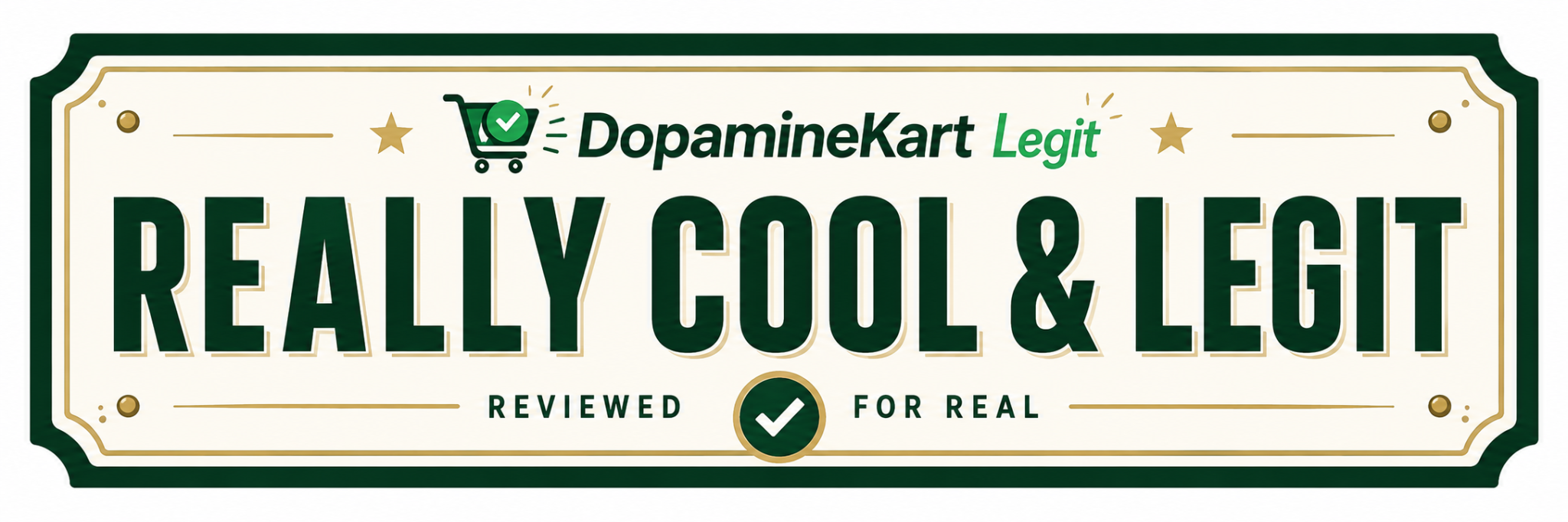 DopamineKart Legit — Really Cool & Legit, reviewed for real