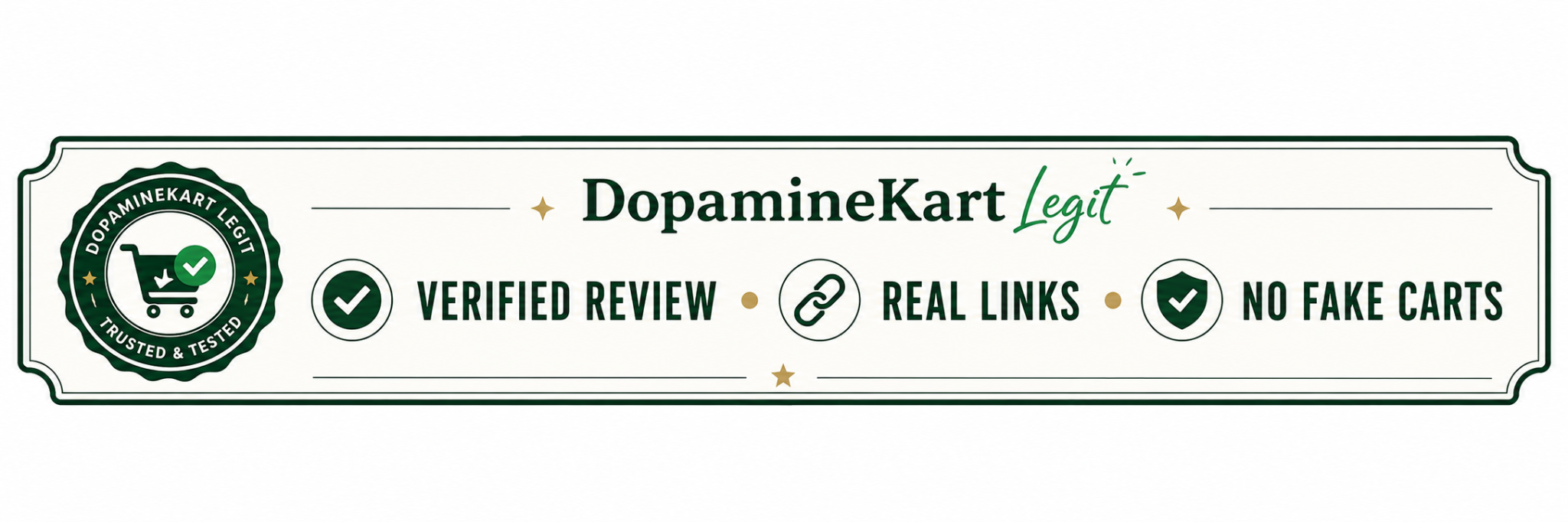 DopamineKart Legit — real reviews, real links, honest verdicts