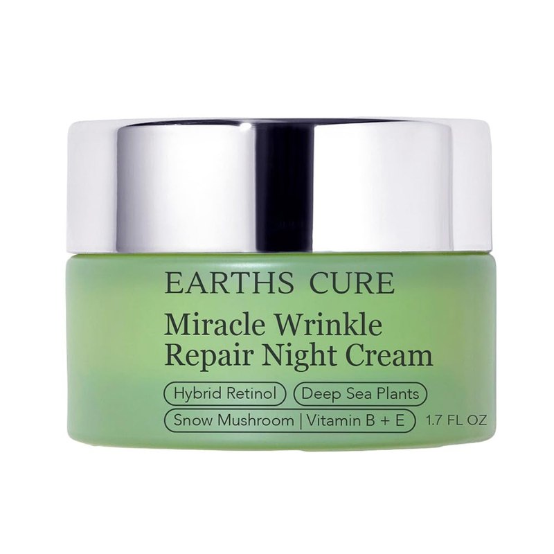 Hybrid Retinol Cream, Retinol & Hyaluronic Acid - Anti-Aging Face Moisturizer, Firming - Made in USA, Night Cream for Face - 1.7 fl.oz.